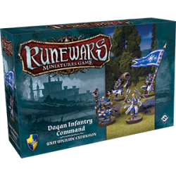 Runewars: Daqan Infantry Command Unit Upgrade Expansion Runewars: Daqan Infantry Command Unit Upgrade Expansion